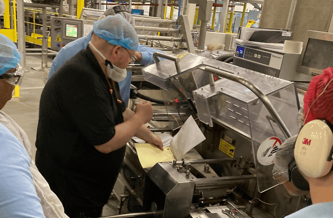 Dake Flow Wrapper Sealing Leaks at the Triangle of Death | Greener Corporation